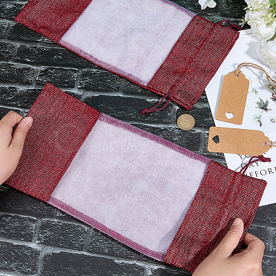 Jute Cloth Wine Bottle Storage Pouches ABAG-WH20018-15A-1