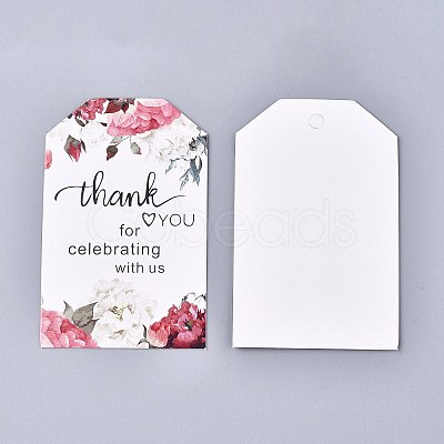 Thank You for Celebrating with Us Paper Gift Tags X1-CDIS-K002-D01-1