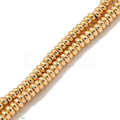 Electroplated Synthetic Non-Magnetic Hematite Beads Strands G-I360-C02-02-1