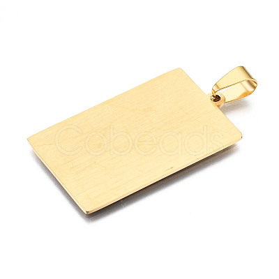 201 Stainless Steel Pendants STAS-S105-LA460-21-1