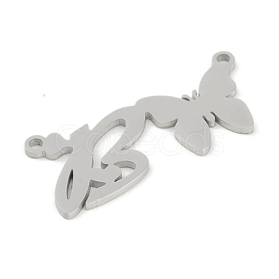 Non-Tarnish 304 Stainless Steel Pendants STAS-L279-002P-B-1
