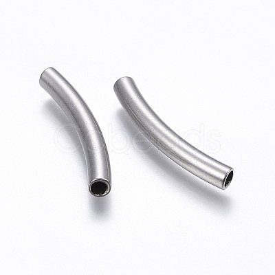 Tarnish Resistant 304 Stainless Steel Tube Beads LS-STAS-E437-01P-1