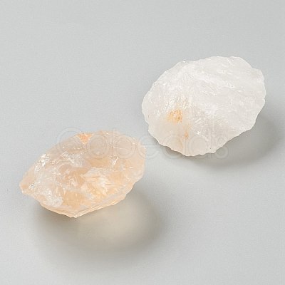 Rough Raw Natural Quartz Crystal Beads G-H254-34-1