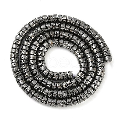 Electroplated Synthetic Non-Magnetic Hematite Beads Strands G-U003-16B-1