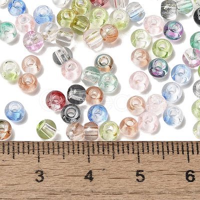 Transparent Colours Glass Round Beads SEED-F006-05A-08-1