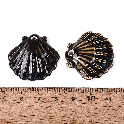 Vintage Handmade Porcelain Pendants PORC-N013-21-08-1