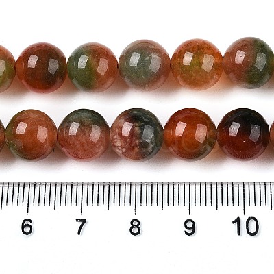 Dyed Natural White Jade Beads Strands G-T138-10mm-210-6-1