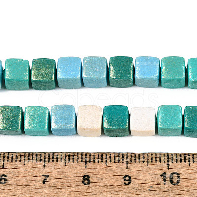 Handmade Polymer Clay Beads Strands CLAY-N013-25A-02-1