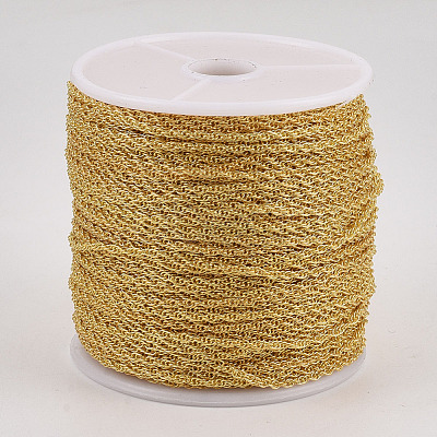 Soldered Brass Covered Iron Rope Chains CH-S125-07B-G-1