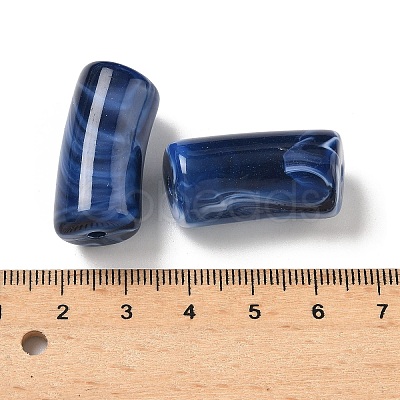 Acrylic Imitation Gemstone Beads X-MACR-K359-66B-1