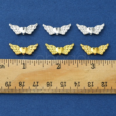100Pcs 2 Colors Alloy Beads FIND-FS0002-48-1