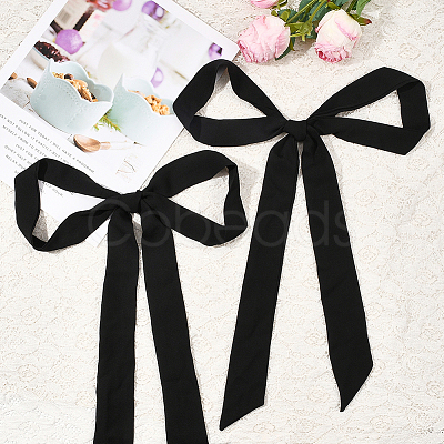 2Pcs Chiffon Ties for Women AJEW-SP0003-52A-1