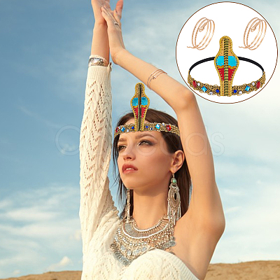 Egyptian Costume Accessories Set AJEW-WH0270-837-1