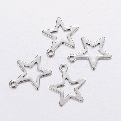 Tarnish Resistant 304 Stainless Steel Pendants X-STAS-P198-71-1