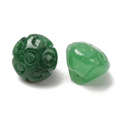 Dyed Natural Myanmar Jade Carved Pendants GG-CBABA9C-05B-1