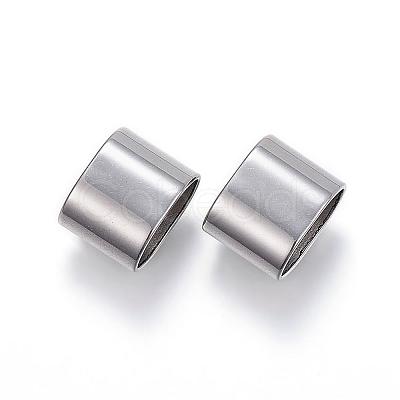 Tarnish Resistant 304 Stainless Steel Slide Charms STAS-E113-29P-1