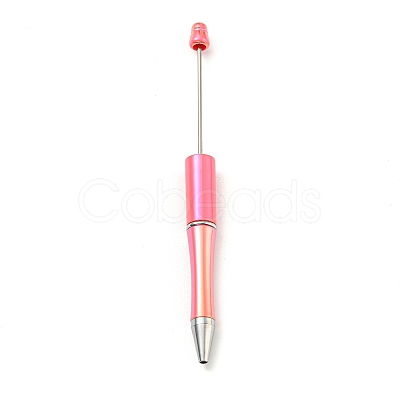 UV Plated Plastic Ball-Point Pen AJEW-C038-03A-1