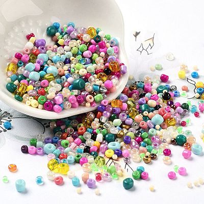 Glass Seed Beads SEED-XCP0001-21-1