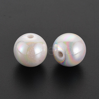 Opaque Acrylic Beads X-MACR-S370-D16mm-01-1