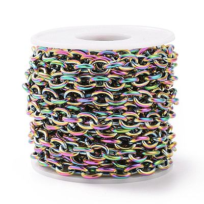 304 Stainless Steel Cable Chains CHS-L020-040M-1