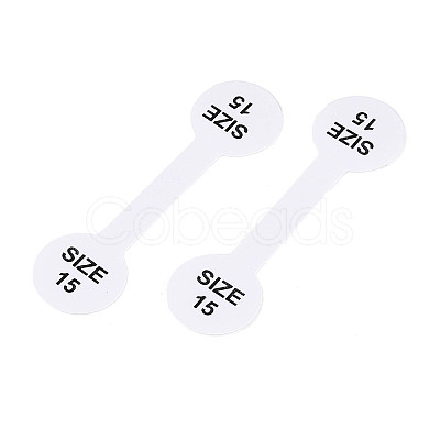 Folding Paper Ring Size Sticker CDIS-C006-01K-1