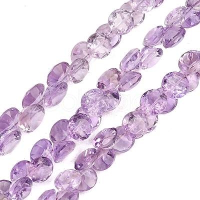 Natural Amethyst Beads Strands G-Z152-B01-01-1