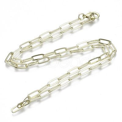 Brass Paperclip Chains MAK-S072-11B-14KC-1