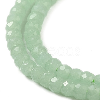 Synthetic Luminous Stone Beads Strands G-C086-01A-07-1