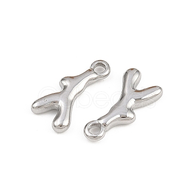 304 Stainless Steel Pendants STAS-L303-26P-01-1