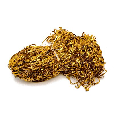 Metallic Polyester Ribbon OCOR-WH0069-02-1