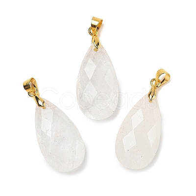 Natural Quartz Crystal Pendants G-L614-D03-G01-1