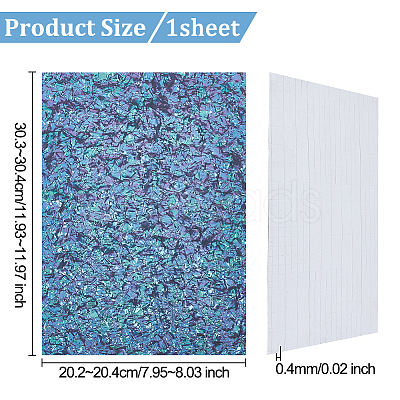 PVC Vinyl Sheets DIY-WH0409-04A-1