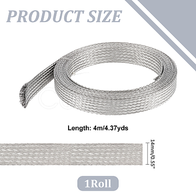 Unicraftale Stainless Steel Braided Tape OCOR-UN0001-01B-1