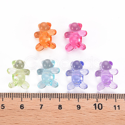 Transparent Acrylic Beads X-TACR-S154-49B-1