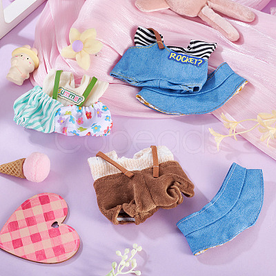 3Sets Cloth Clothing Sets for DIY Doll Making DIY-TA0014-34-1