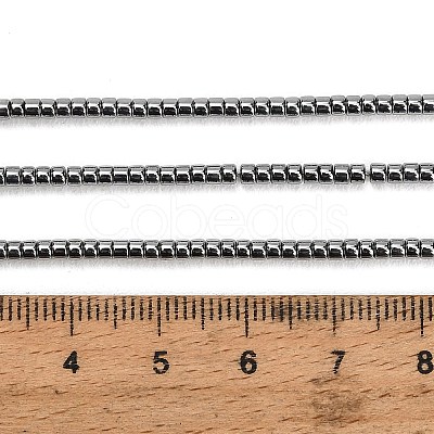 Electroplate Glass Beads Strands GL-CBAA615-01-1
