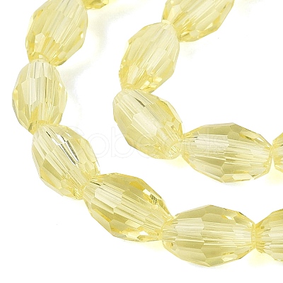 Transparent Glass Beads Strands GLAA-N071-01A-A02-1