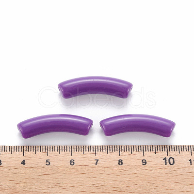 Opaque Acrylic Beads MACR-S372-002B-S016-1