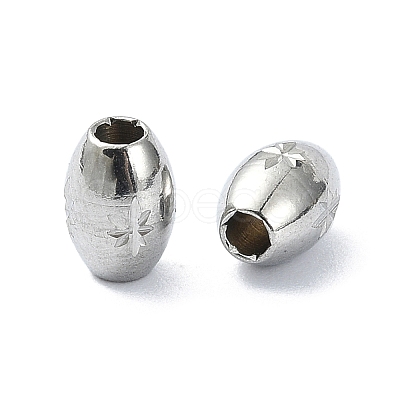 Tarnish Resistant 316 Stainless Steel Beads STAS-H191-06P-1
