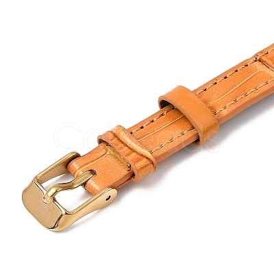 Imitation Leather String Bracelets with Stainless Steel Buckles AJEW-Z053-01B-1