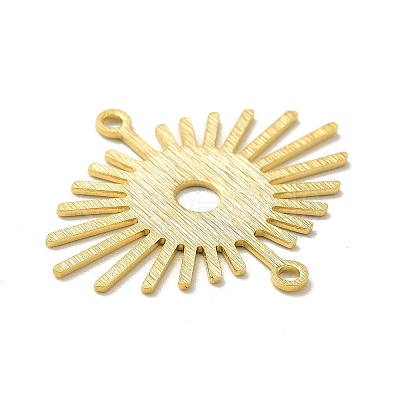 Brass Connector Charms KK-H435-14G-1