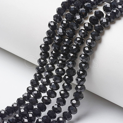 Opaque Solid Color Imitation Jade Glass Beads Strands LS-EGLA-A044-P8mm-D18-1
