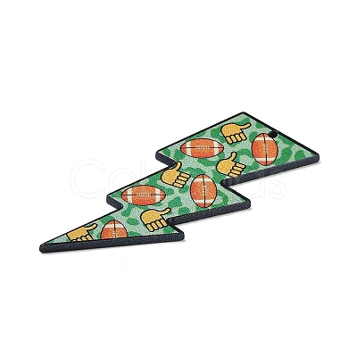Double-side Printed Opaque Acrylic Pendants FIND-D283-09C-1