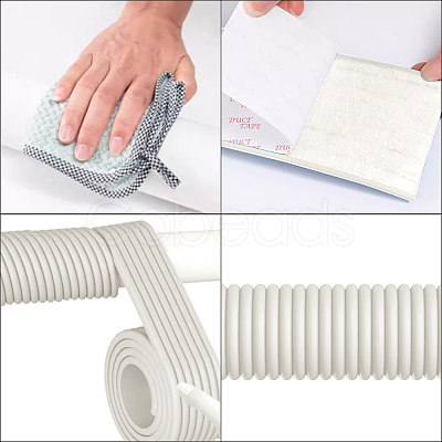 Thermal Insulation Cotton Sealing Strip AJEW-WH20067-053A-1