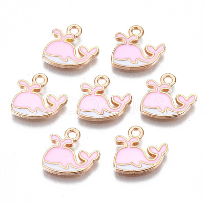 Alloy Enamel Charms ENAM-S115-037C-1
