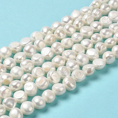 Natural Cultured Freshwater Pearl Beads Strands PEAR-E017-23-1