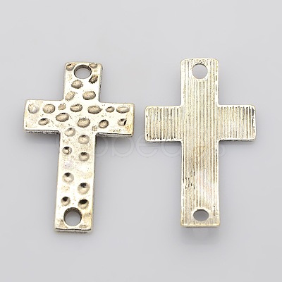 Alloy Hammered Cross Links connectors LS-PALLOY-AD49200-AS-FF-1