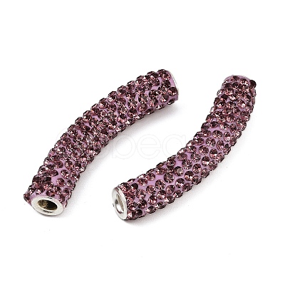 Brass Middle East Rhinestone Beads RB-C1301-2-1