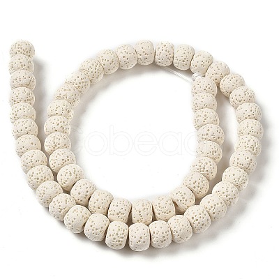 Natural Lava Rock Dyed Beads Strands X-G-Z036-A01-04-1