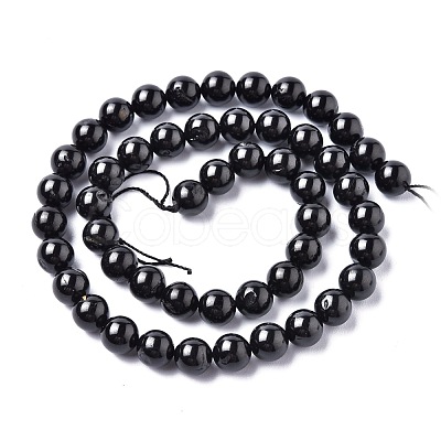 Natural Black Spinel Strands G-O183-07B-01-1